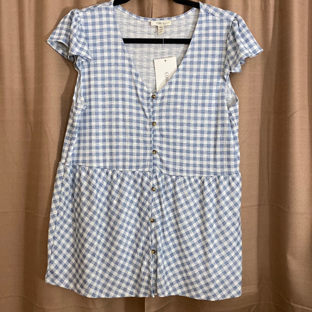 Como Blu blouse